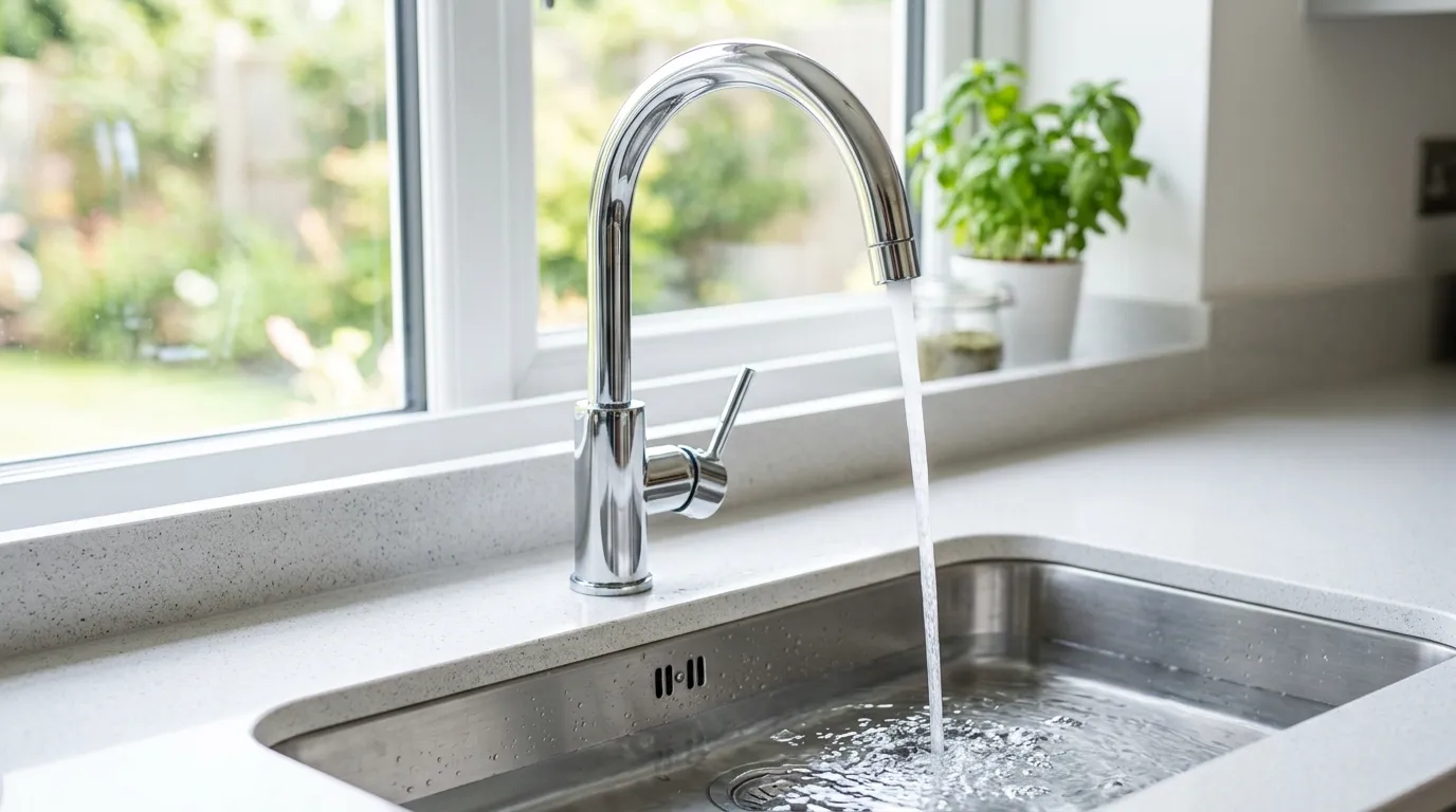 Local Plumbing Master Pros same day plumber fixing a faucet in Oak Island, NC